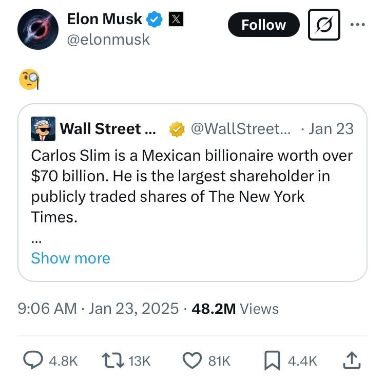 این توییت برای ایلان ماسک خیلی گران تمام میشود