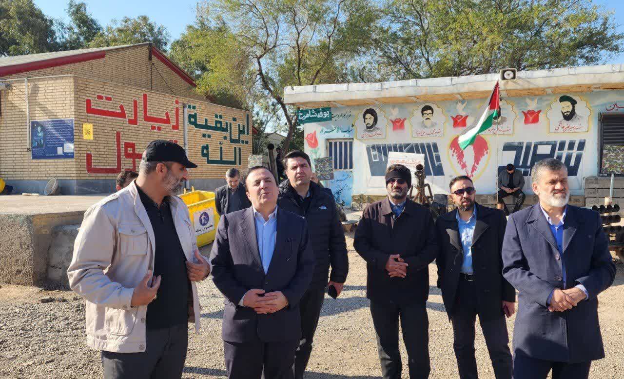 بازدید از مناطق عملیاتی راهیان نور