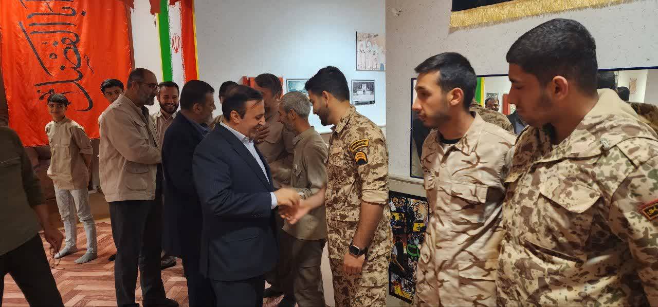 بازدید از مناطق عملیاتی راهیان نور