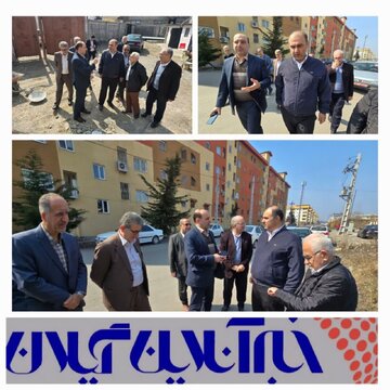 بازدید از پروژههای در حال ساخت دبستان شهدای چالکیاسر و هنرستان آیتالله طلوعی لنگرود