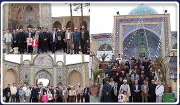 بازدید کارکنان سفارت چین در ایران از کاروانسراها و جاذبه های گردشگری سمنان