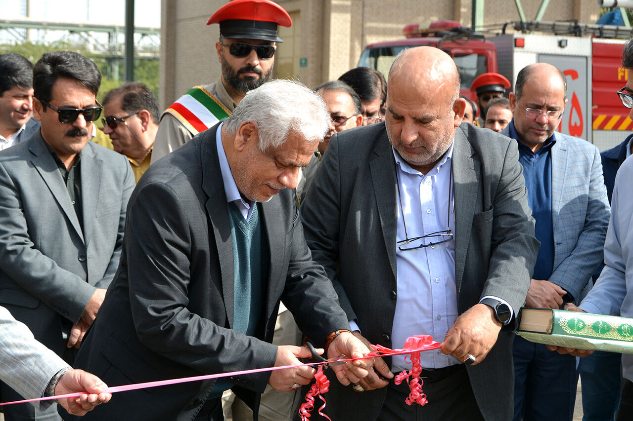 برج خنک‌کننده آسیاب در نیشکر میرزا کوچک‌خان به بهره‌برداری رسید