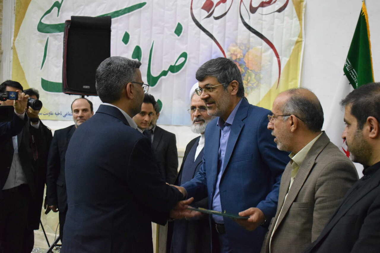 برگزاری مراسم تکریم و معارفه سرپرست فرمانداری ویژه شهرستان میبد