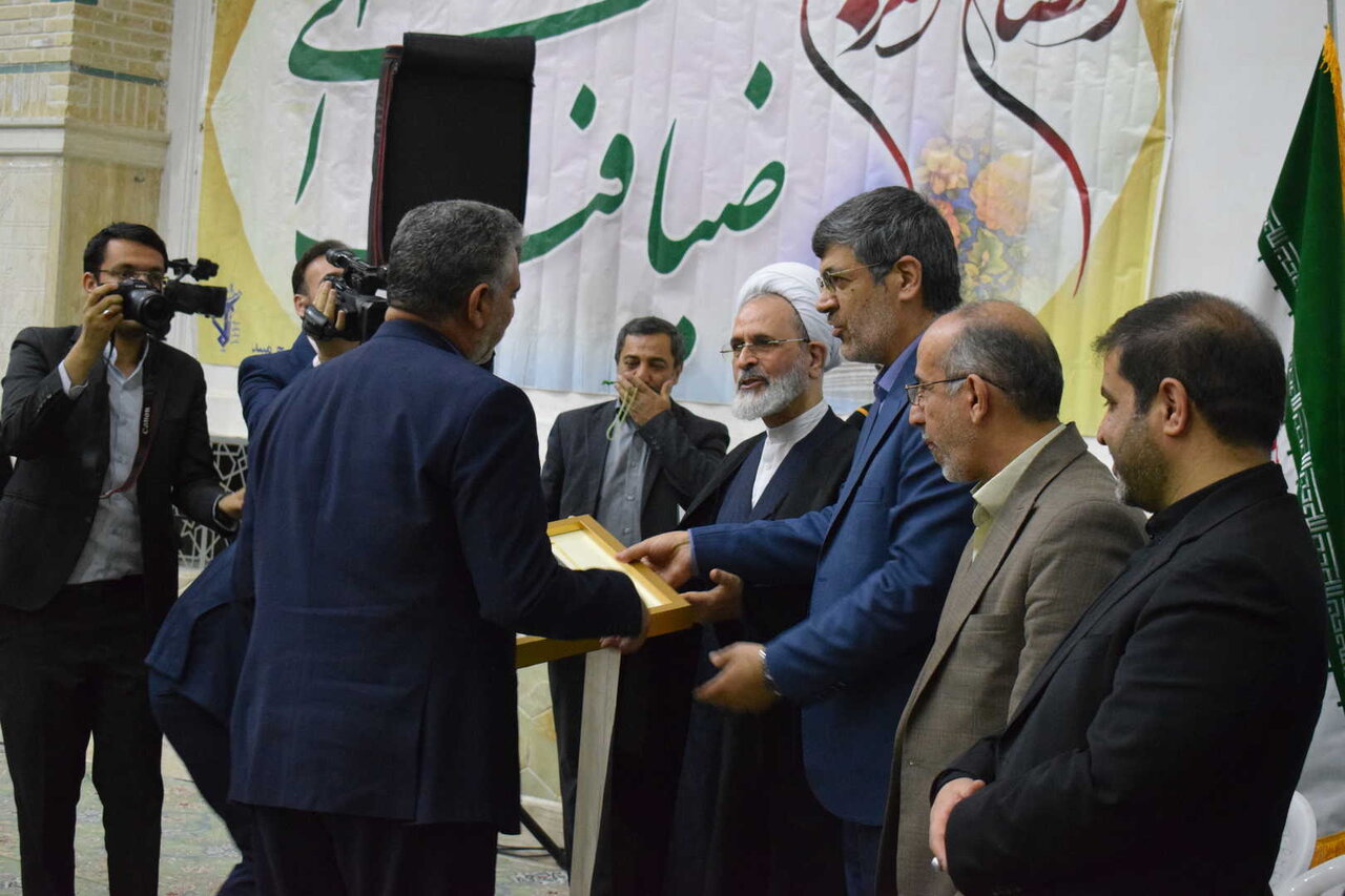 برگزاری مراسم تکریم و معارفه سرپرست فرمانداری ویژه شهرستان میبد