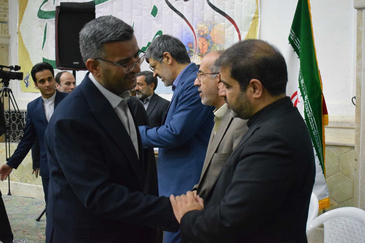 برگزاری مراسم تکریم و معارفه سرپرست فرمانداری ویژه شهرستان میبد