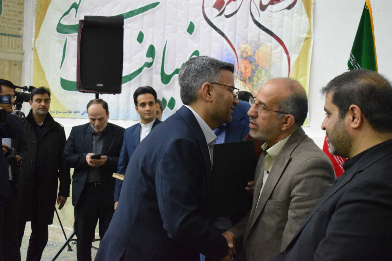 برگزاری مراسم تکریم و معارفه سرپرست فرمانداری ویژه شهرستان میبد