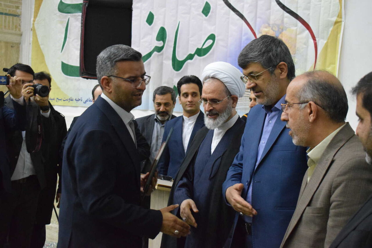 برگزاری مراسم تکریم و معارفه سرپرست فرمانداری ویژه شهرستان میبد