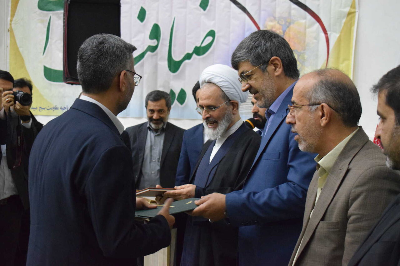 برگزاری مراسم تکریم و معارفه سرپرست فرمانداری ویژه شهرستان میبد