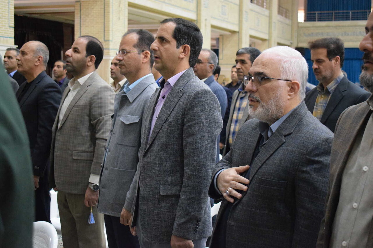 برگزاری مراسم تکریم و معارفه سرپرست فرمانداری ویژه شهرستان میبد