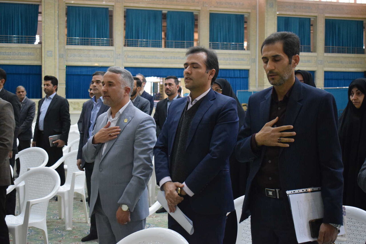 برگزاری مراسم تکریم و معارفه سرپرست فرمانداری ویژه شهرستان میبد