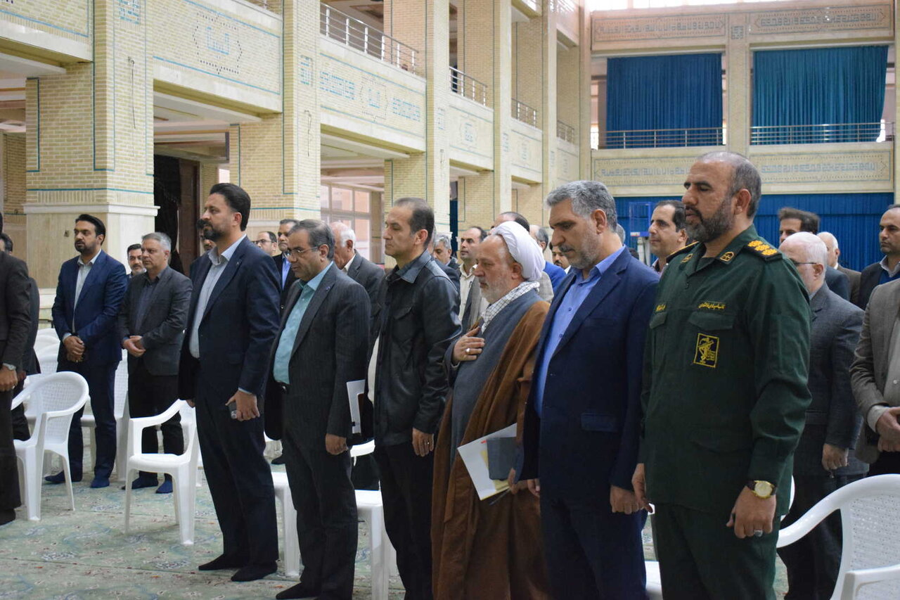 برگزاری مراسم تکریم و معارفه سرپرست فرمانداری ویژه شهرستان میبد