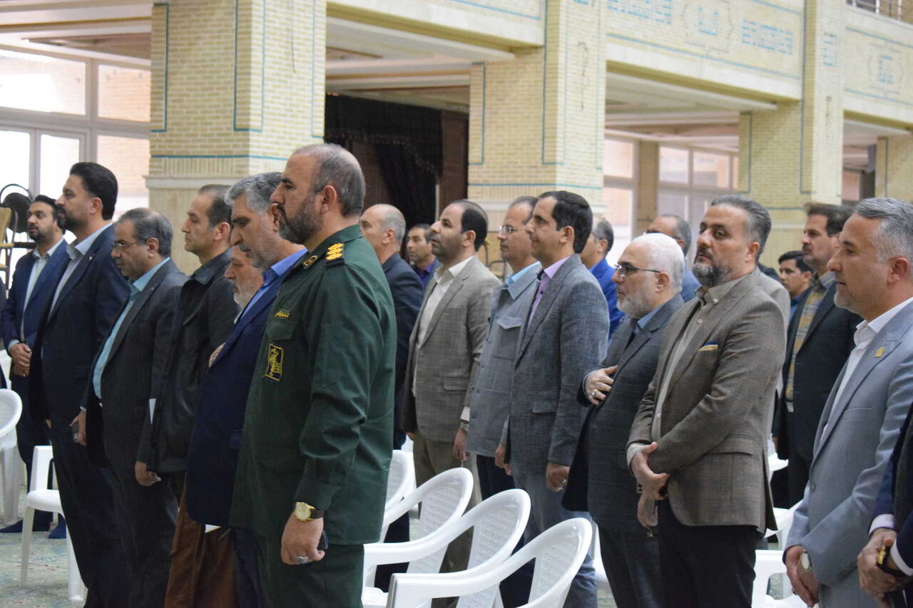 برگزاری مراسم تکریم و معارفه سرپرست فرمانداری ویژه شهرستان میبد