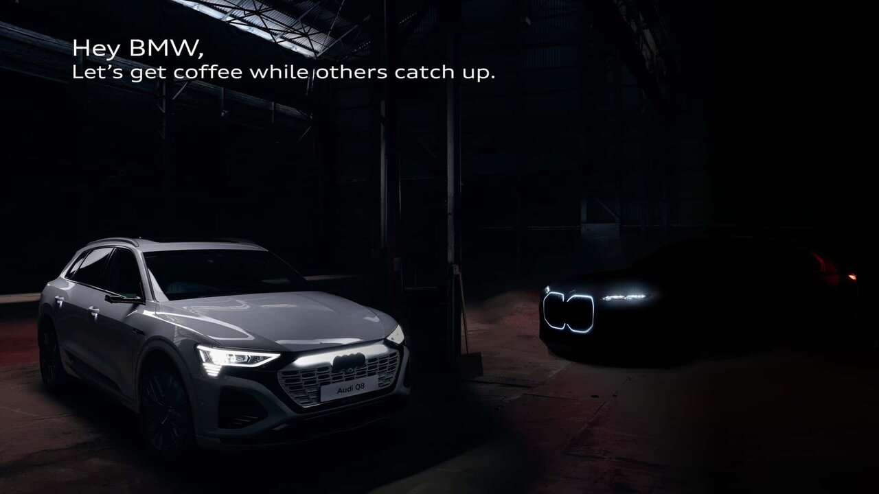 جنگ بین مرسدسبنز و آئودی به اوج رسید / عکس