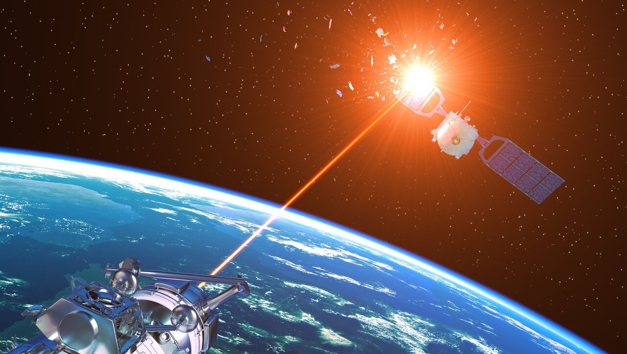 جنگ ستارگان واقعی با سلاح لیزری