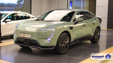 خودروی فضایی چینی به تهران رسید /عکس