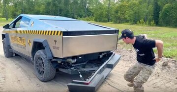 دردسر تازه ایلان ماسک / افتضاح تسلا سایبرتراک خبرساز شد