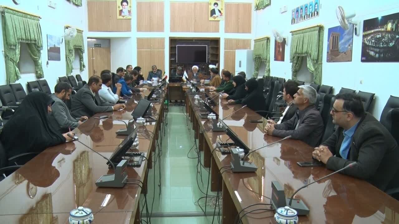 ملانوری سرپرست فرمانداری ویژه میبد در جلسه هماهنگی برگزاری راهپیمایی روز قدس