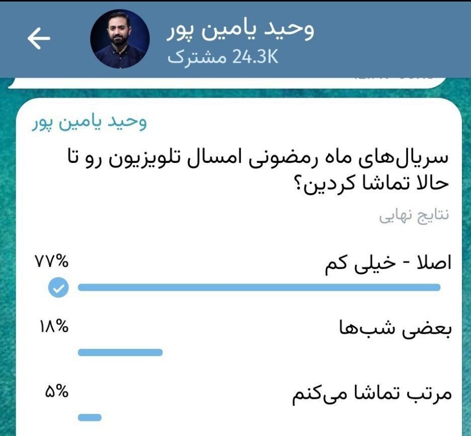 سال ناکام جبلی و دوستان/ برنامهسازی دوران «جنگ سرد» در گرماگرم «جنگ نرم»/ ریزش مخاطبان و فشار به رقبای خصوصی