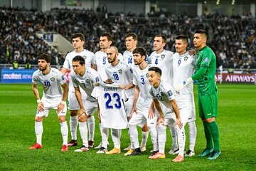 عکس | خطونشان ازبکستان برای ایران با ستارههای اروپایی