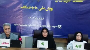 مرگ سالانه ۵۰ نفر در تصادفات جادههای شرق استان سمنان