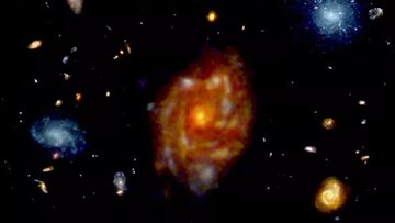 «چرخ بزرگ» در آسمان دیده شد / کشف شگفتانگیز جدید جیمز وب