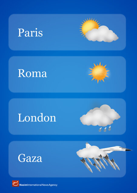 کاریکاتورهایی در تقبیح یک جنایت بشری
