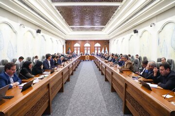 گزارش تصویری / برگزاری نشست شورای گفت و گوی دولت و بخش خصوصی در استان یزد