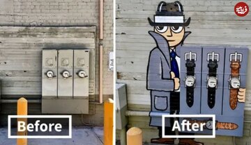 آثاری از هنرمند نیویورکی که تماشاگر را به لبخند وا میدارد/ عکس