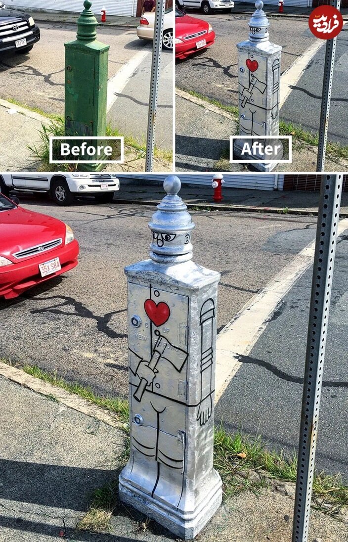 آثاری از هنرمند نیویورکی که تماشاگر را به لبخند وا میدارد/ عکس