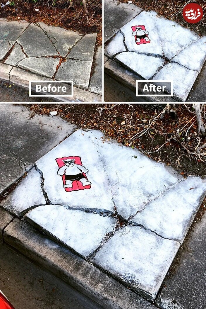 آثاری از هنرمند نیویورکی که تماشاگر را به لبخند وا میدارد/ عکس