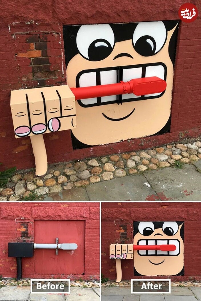 آثاری از هنرمند نیویورکی که تماشاگر را به لبخند وا میدارد/ عکس