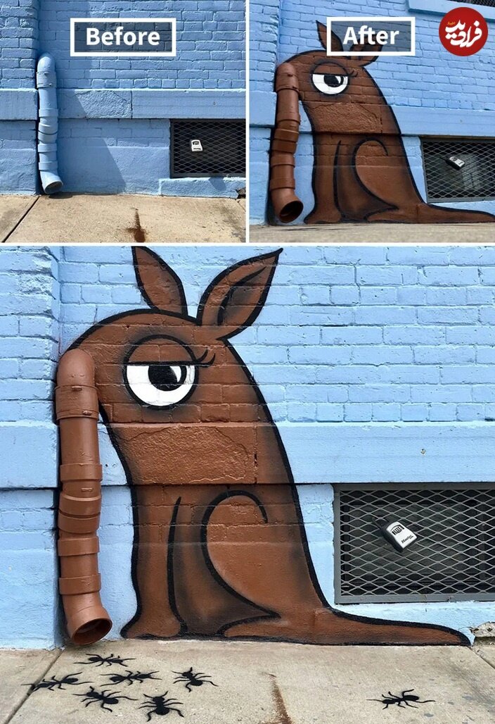 آثاری از هنرمند نیویورکی که تماشاگر را به لبخند وا میدارد/ عکس