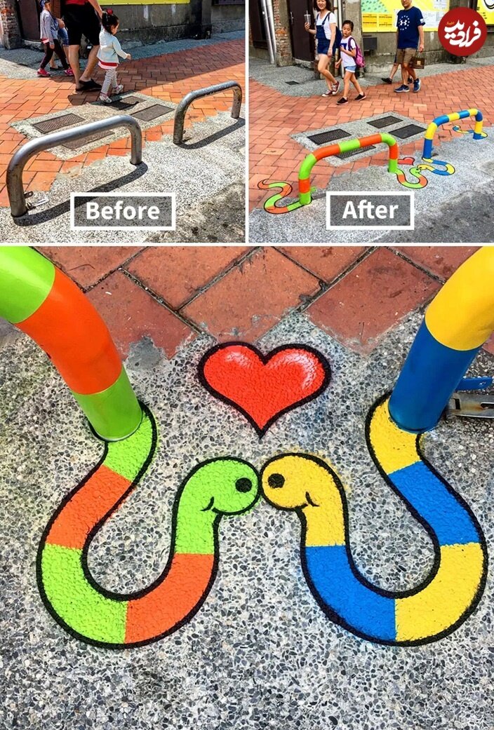 آثاری از هنرمند نیویورکی که تماشاگر را به لبخند وا میدارد/ عکس