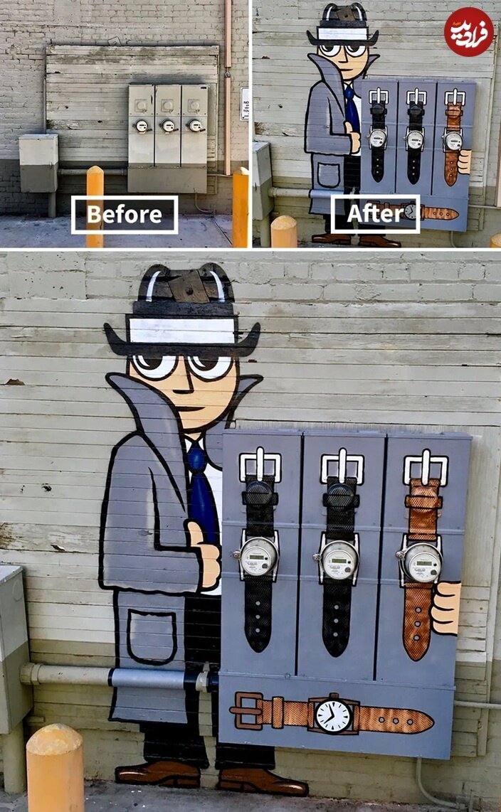 آثاری از هنرمند نیویورکی که تماشاگر را به لبخند وا میدارد/ عکس