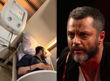 آرش ظلیپور در صحنه تئاتر دچار حادثه شد