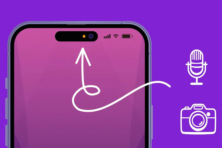 آموزش: آیا میدانید نقطههای سبز و نارنجی روی صفحه موبایل چه میگویند؟
