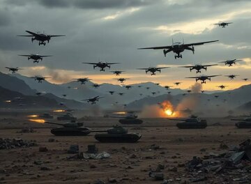 ارتش پهپادهای چین در راه است / پهپادهای گروهی؛ کابوس جدید میدان نبرد