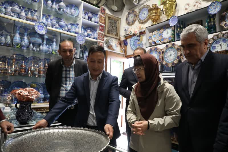 استقبال سرمایه‌گذاران چینی از طرح‌های بوم‌گردی در اردبیل