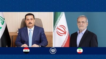 اظهارات معنادار پزشکیان خطاب به نخست وزیر عراق/ السودانی: اطمینان داریم ایران از مرحله سخت پیش رو به سلامت عبور میکند