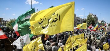 برگزاری راهپیمایی مردمی در کرمان / فریاد بلند مردم دیار حاج قاسم در دفاع از مردم غزه