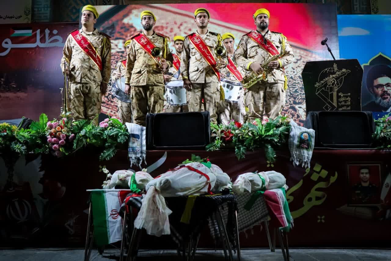 مراسم اولین سالگرد شهدای امنیت (راسک) استان یزد