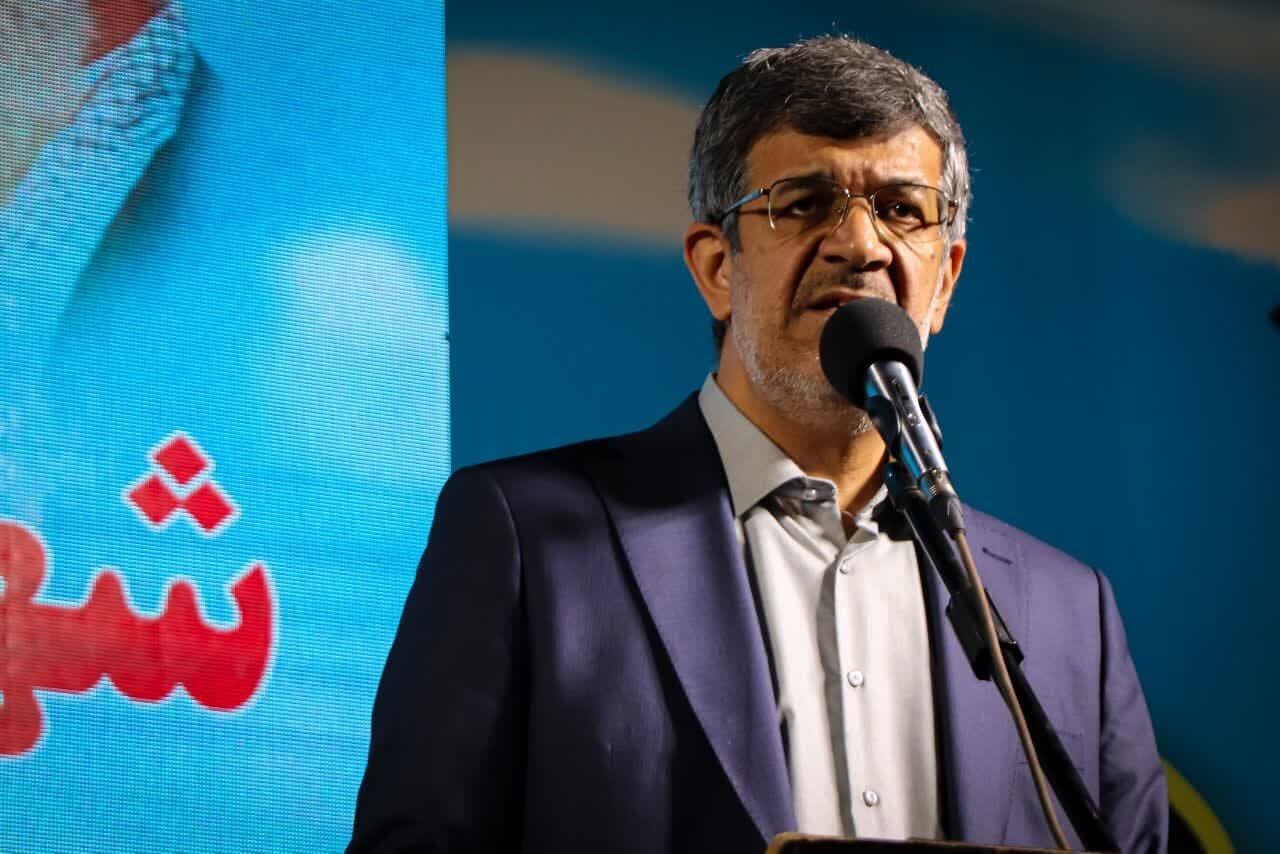 مراسم اولین سالگرد شهدای امنیت (راسک) استان یزد