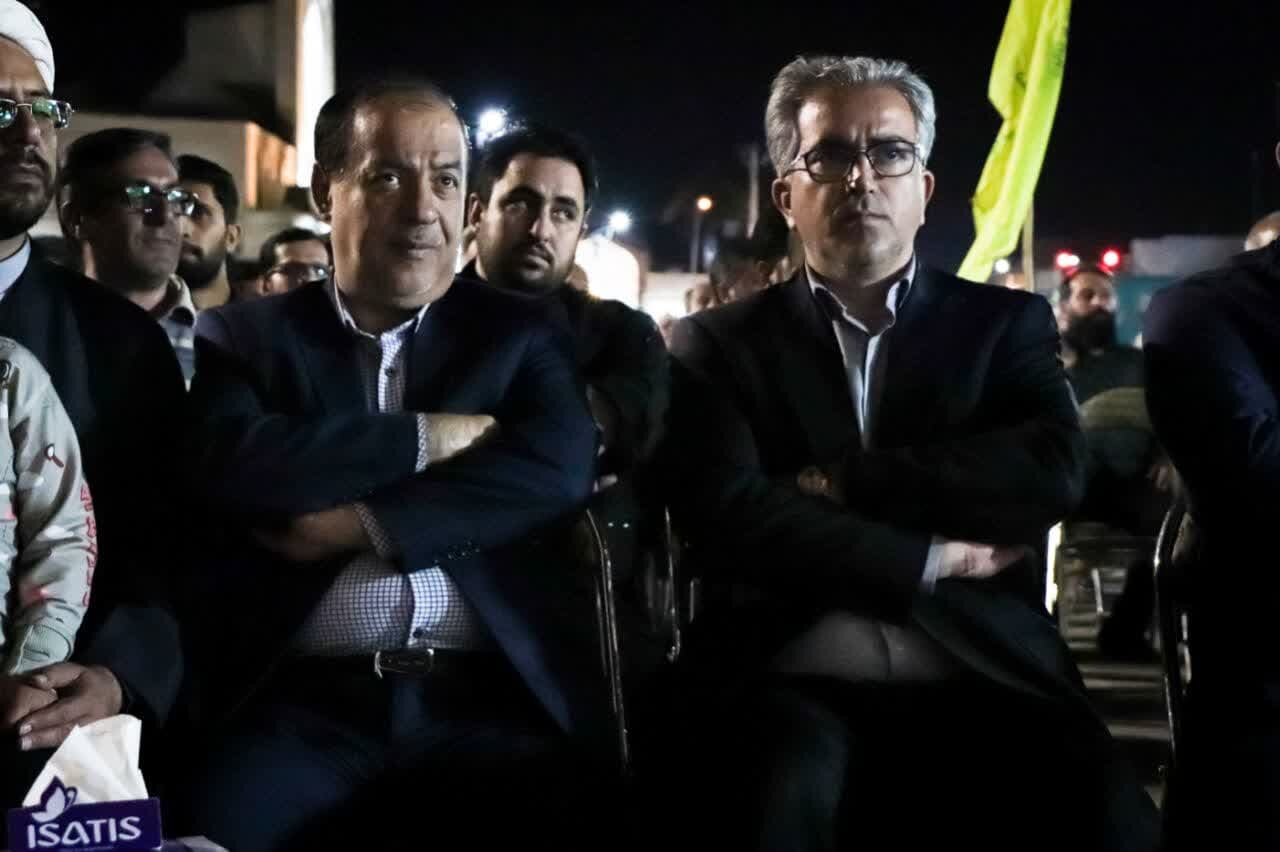 مراسم اولین سالگرد شهدای امنیت (راسک) استان یزد