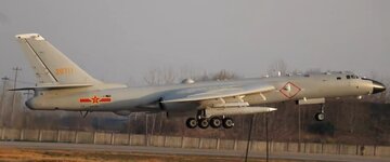 بمبافکن چینی مسلح به موشک بالستیک هواپرتاب / نگرانی جدید آمریکا