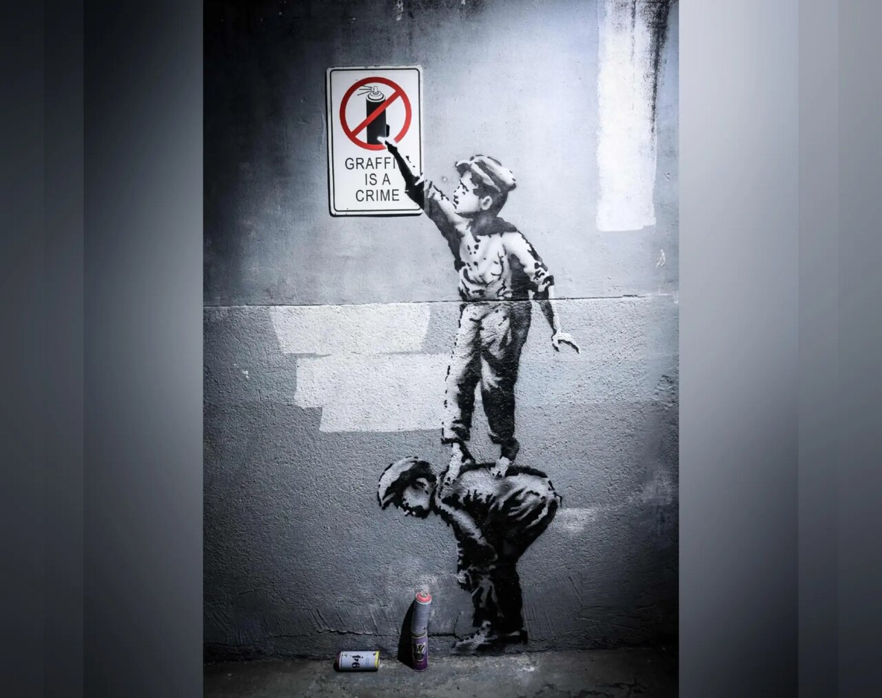 تاسیس موزهای عجیب و واقعی از آثار بنکسی در مادرید/ هنرمندی که دغدغه بشریت و اجتماع دارد