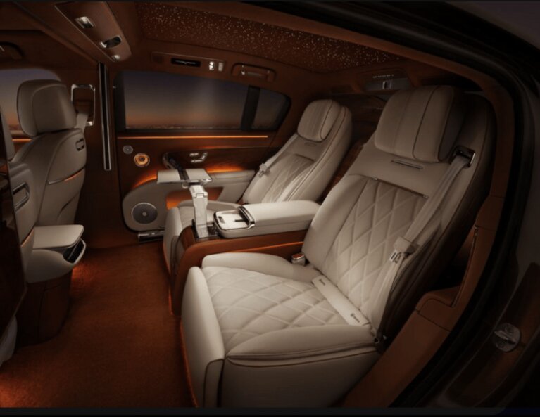 ترکیب رولزرویس و میباخ / این ماشین لوکس ساخت هواوی است