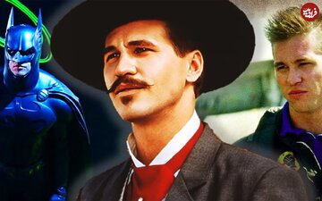 تصاویر؛ ۱۰ ایفای نقش برتر کارنامه حرفهای وال کیلمر