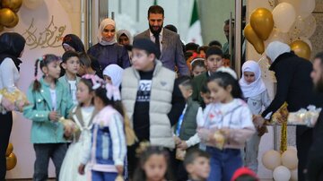 تصاویری از جولانی و همسرش در جشن عیدفطر