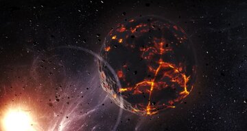 تلسکوپ جیمز وب برای اولین بار، خودکشی یک سیاره را ثبت کرد!