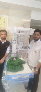 تولد نوزاد عجول در آمبولانس اورژانس چهارمحال وبختیاری